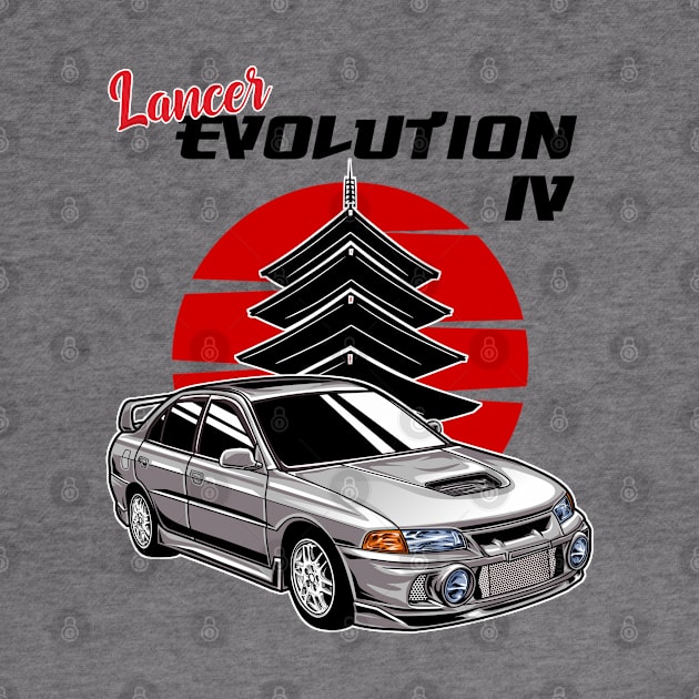 Lancer Evolution 4 by mirailecs